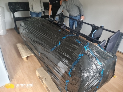 Przeprowadzka drukarni - Katowice. Transport wielkogabarytowy. - WMRumi Transport & przeprowadzki