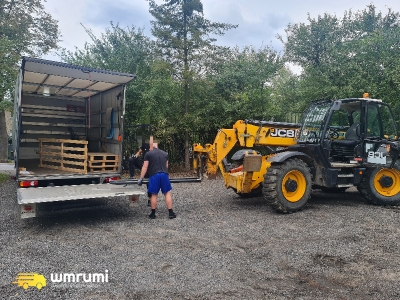 Przeprowadzka drukarni - Katowice. Transport wielkogabarytowy. - WMRumi Transport & przeprowadzki