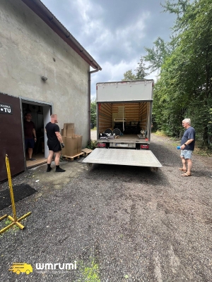 Przeprowadzka drukarni - Katowice. Transport wielkogabarytowy. - WMRumi Transport & przeprowadzki