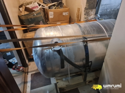 Sosnowiec - wnoszenie wielkogabarytowych zbiorników - WMRumi Transport & przeprowadzki